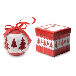 BOULE DE NOEL AVEC CORDON