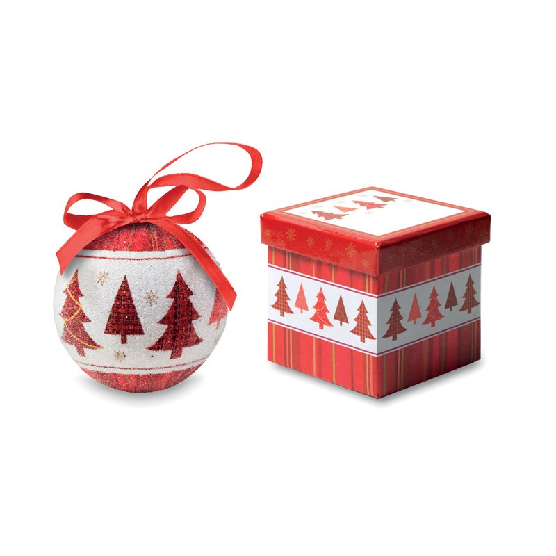 BOULE DE NOEL AVEC CORDON