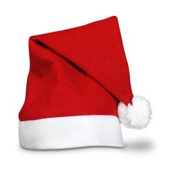CHAPEAU DE NOEL AVEC POMPON